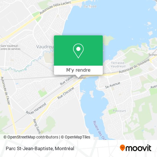 Parc St-Jean-Baptiste plan