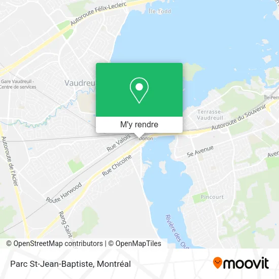 Parc St-Jean-Baptiste plan