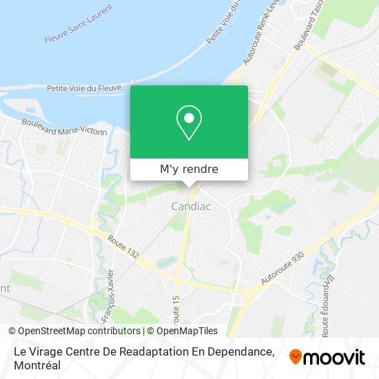 Le Virage Centre De Readaptation En Dependance plan