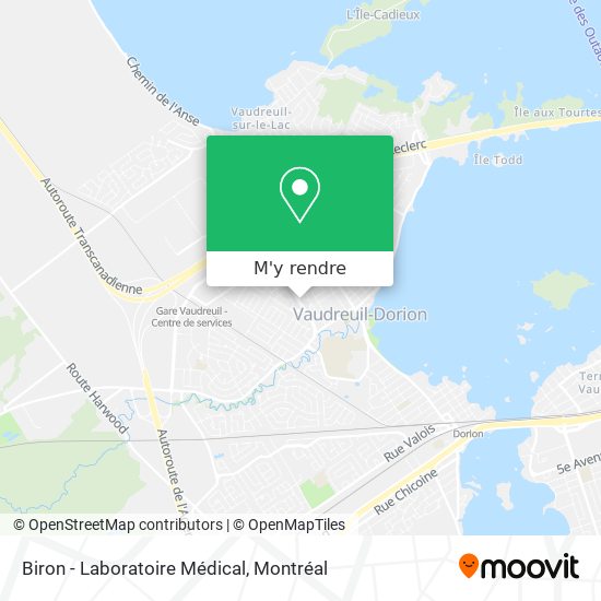 Biron - Laboratoire Médical plan