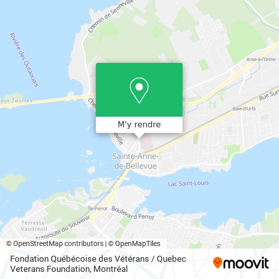 Fondation Québécoise des Vétérans / Quebec Veterans Foundation plan