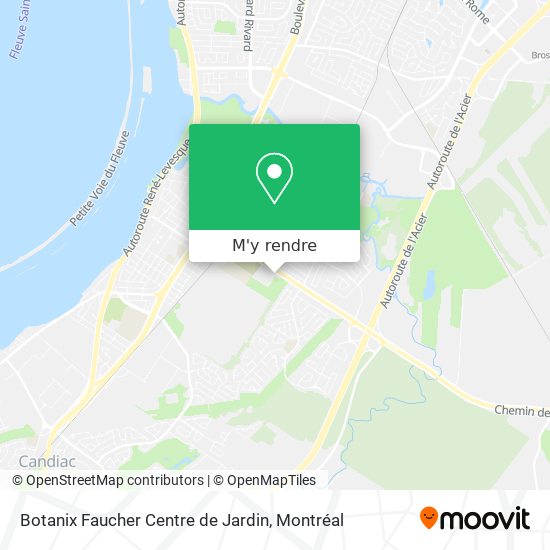 Botanix Faucher Centre de Jardin plan