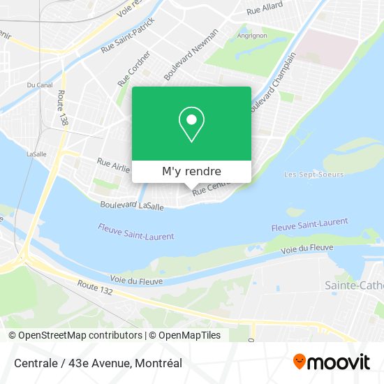 Centrale / 43e Avenue plan