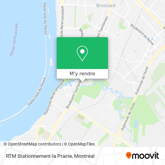 RTM Stationnement-la Prairie plan