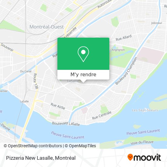 Pizzeria New Lasalle plan