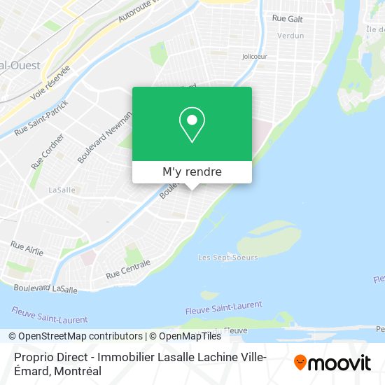 Proprio Direct - Immobilier Lasalle Lachine Ville-Émard plan