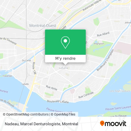 Nadeau, Marcel Denturologiste plan
