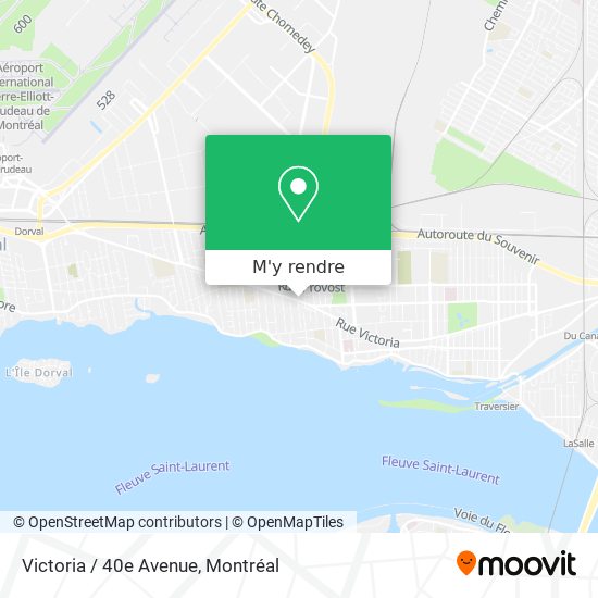 Victoria / 40e Avenue plan
