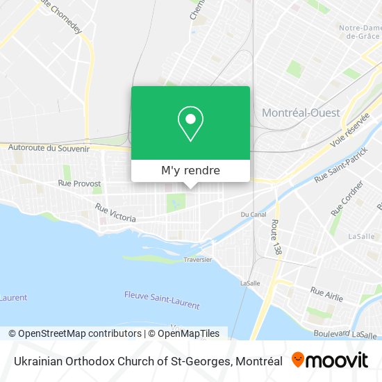Ukrainian Orthodox Church of St-Georges plan