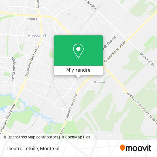 Theatre Letoile plan