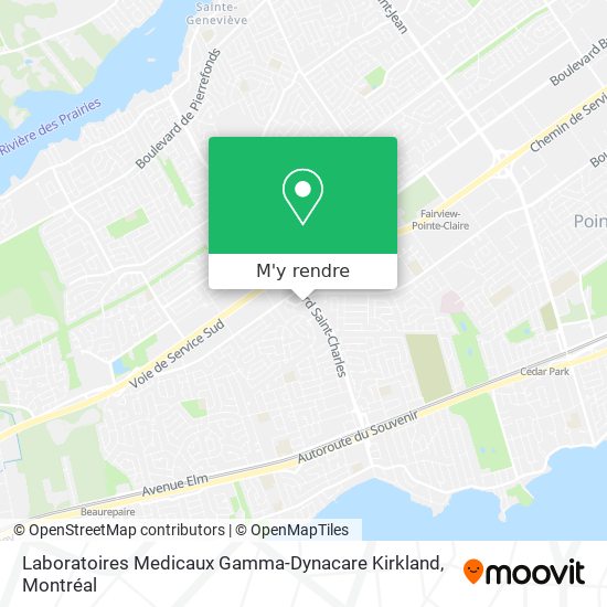 Laboratoires Medicaux Gamma-Dynacare Kirkland plan