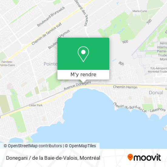 Donegani / de la Baie-de-Valois plan