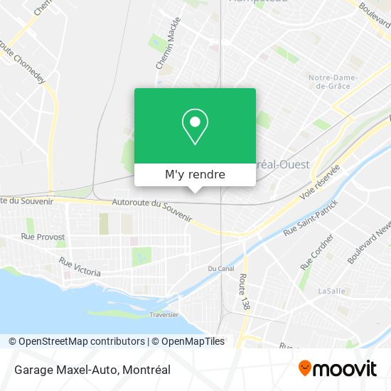 Garage Maxel-Auto plan