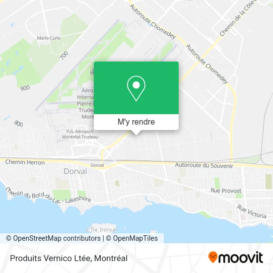 Produits Vernico Ltée plan