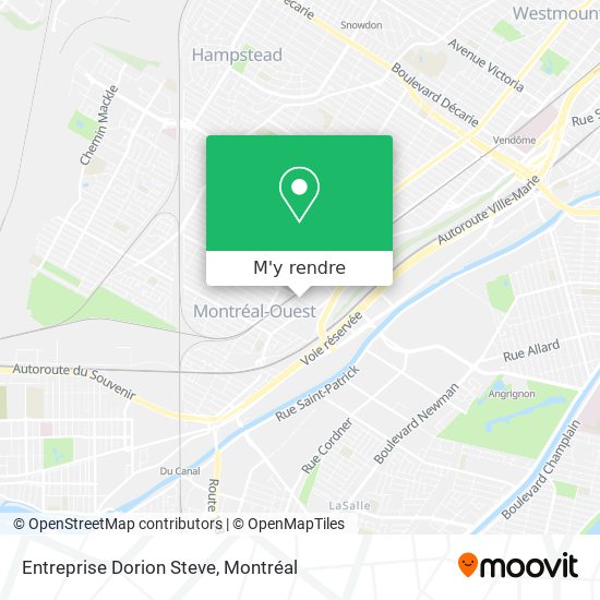 Entreprise Dorion Steve plan