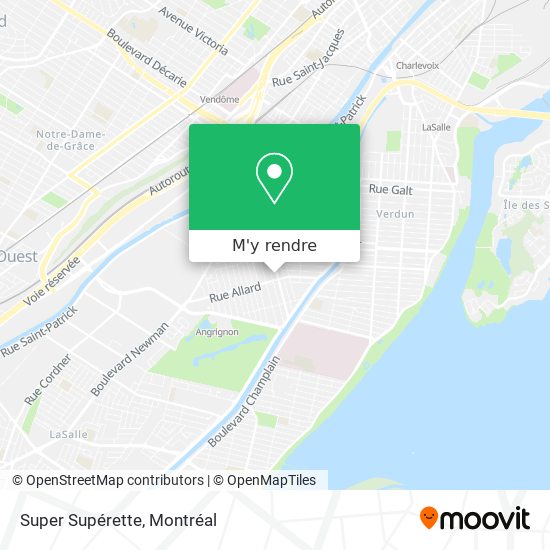 Super Supérette plan