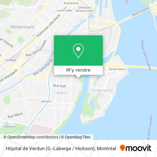 Hôpital de Verdun (G.-Laberge / Hickson) plan
