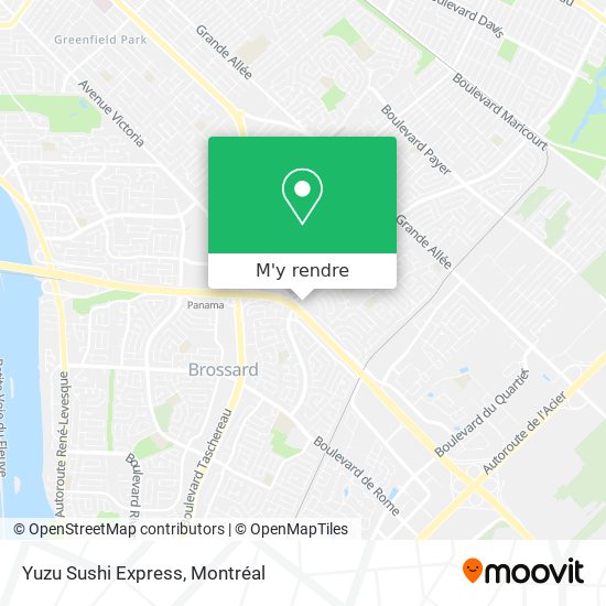 Yuzu Sushi Express plan
