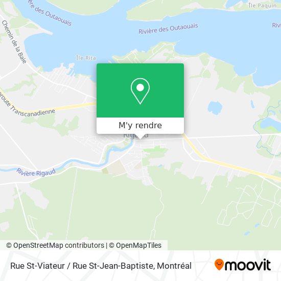 Rue St-Viateur / Rue St-Jean-Baptiste plan