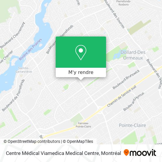 Centre Médical Viamedica Medical Centre plan