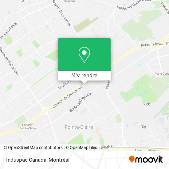 Induspac Canada plan