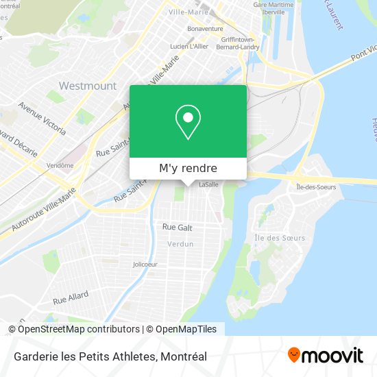 Garderie les Petits Athletes plan