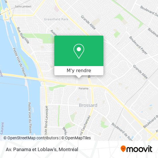 Av. Panama et Loblaw's plan