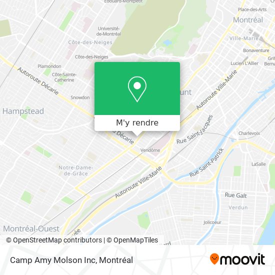 Camp Amy Molson Inc plan