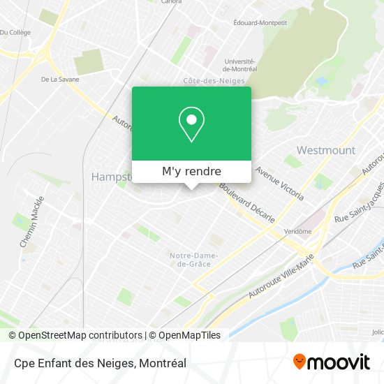 Cpe Enfant des Neiges plan
