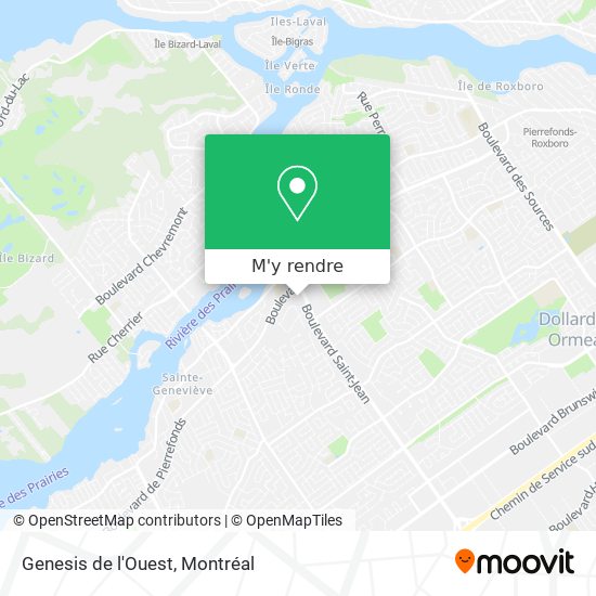 Genesis de l'Ouest plan