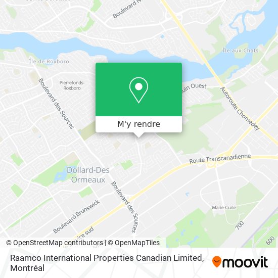 Raamco International Properties Canadian Limited plan