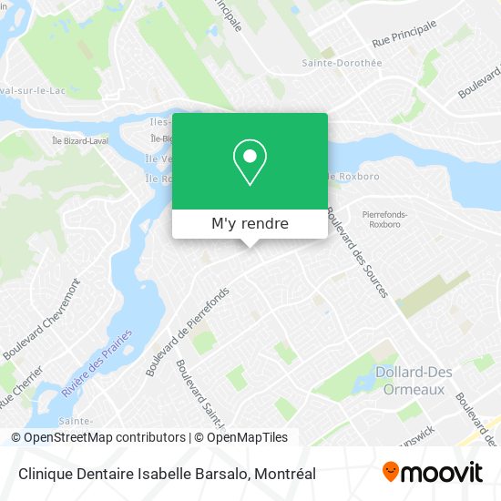 Clinique Dentaire Isabelle Barsalo plan