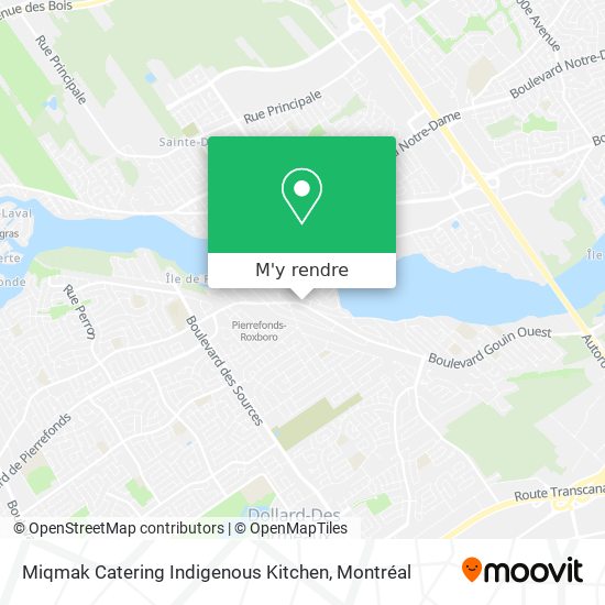 Miqmak Catering Indigenous Kitchen plan