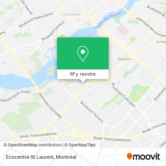 Ecocentre St Laurent plan