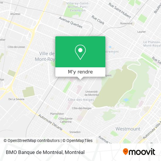 BMO Banque de Montréal plan