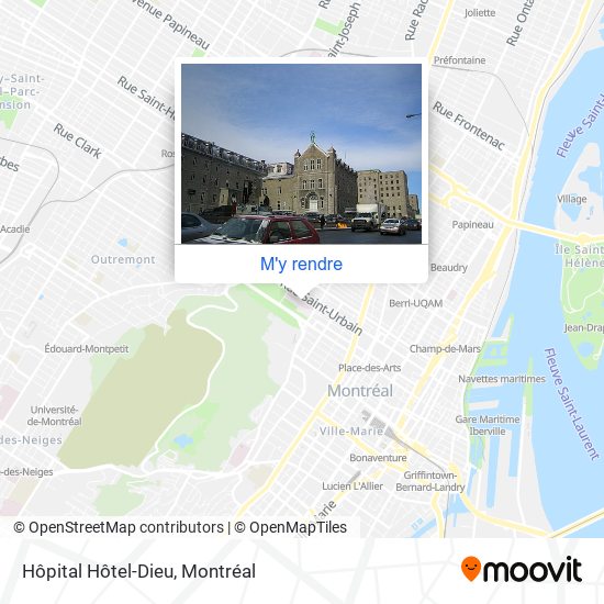 Hôpital Hôtel-Dieu plan