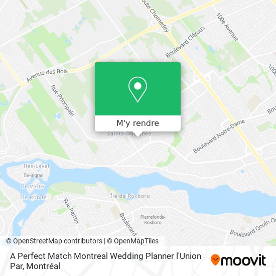 A Perfect Match Montreal Wedding Planner l'Union Par plan