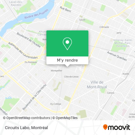 Circuits Labo plan