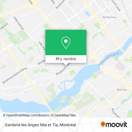 Garderie les Anges Mia et Tia plan