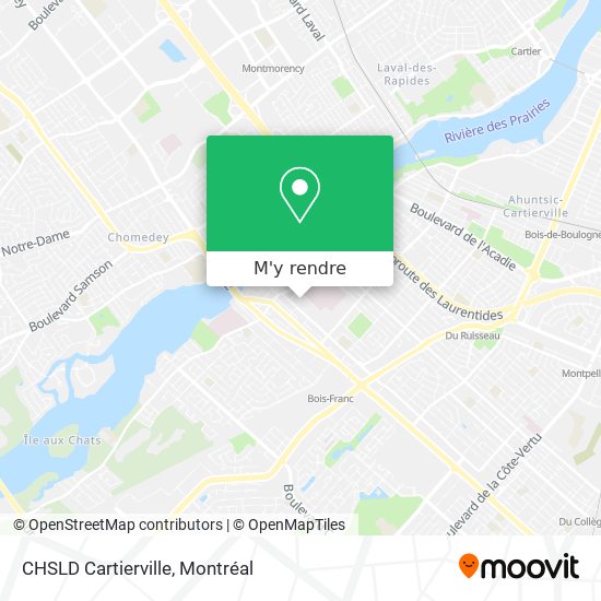 CHSLD Cartierville plan
