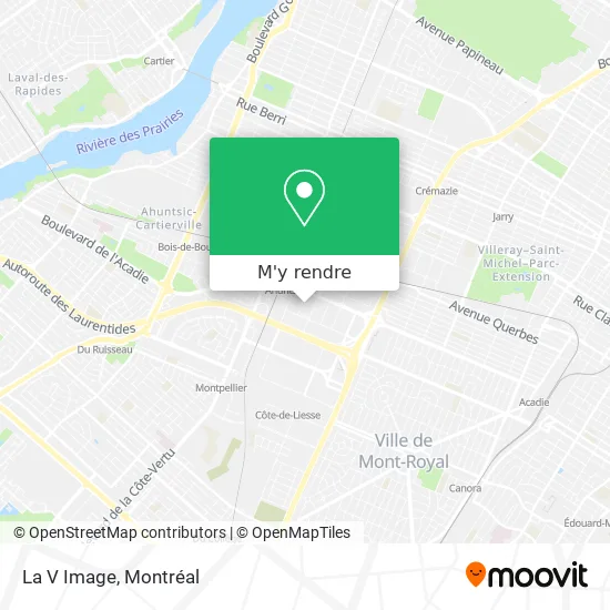 La V Image plan
