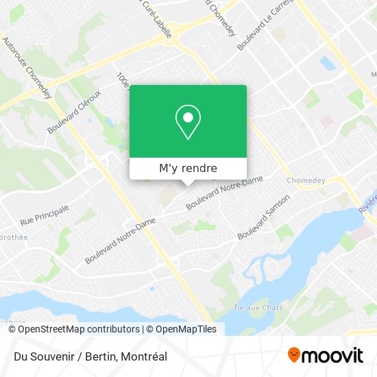 Du Souvenir / Bertin plan