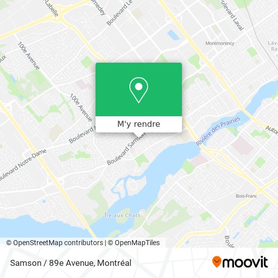 Samson / 89e Avenue plan