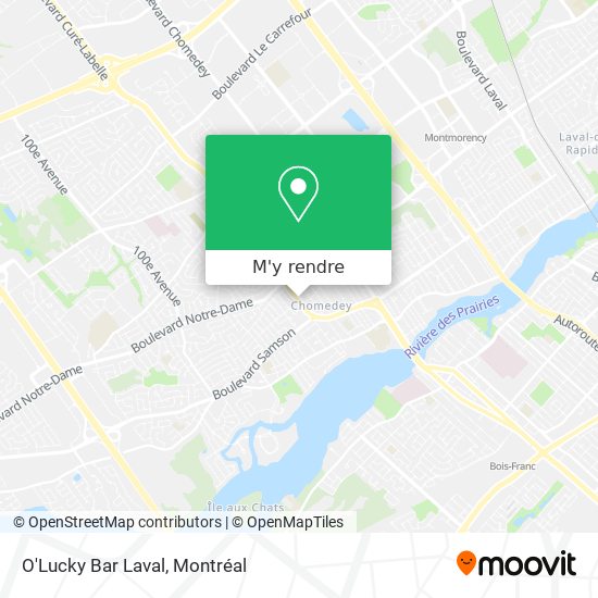 O'Lucky Bar Laval plan