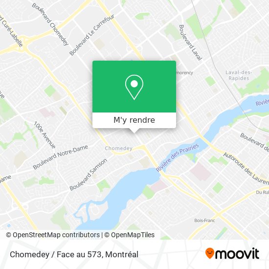 Chomedey / Face au 573 plan