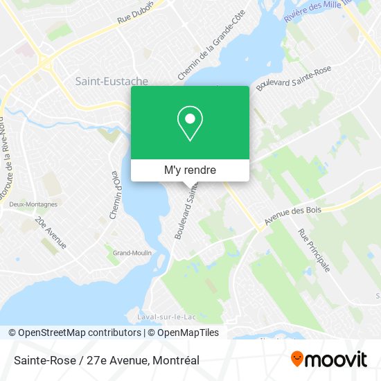 Sainte-Rose / 27e Avenue plan