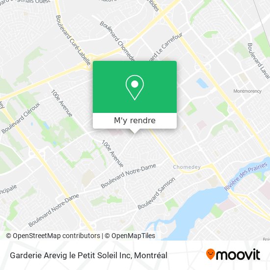 Garderie Arevig le Petit Soleil Inc plan