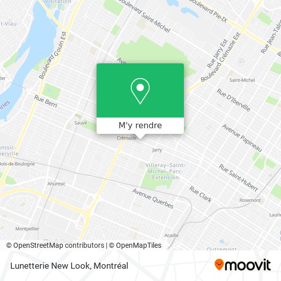 Lunetterie New Look plan
