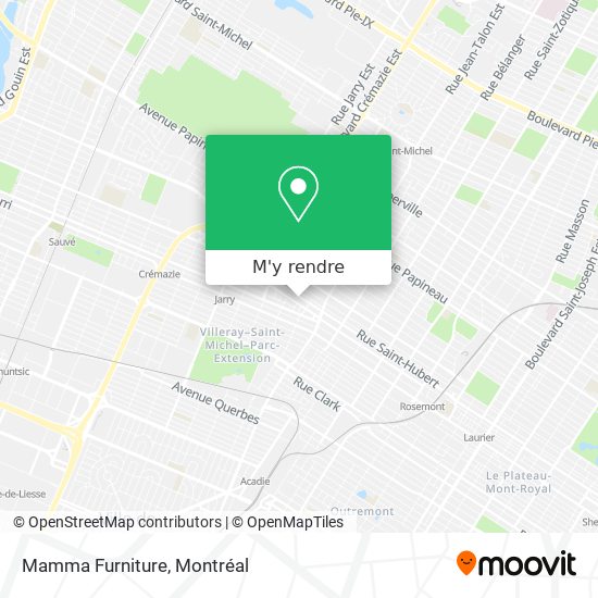 Mamma Furniture plan