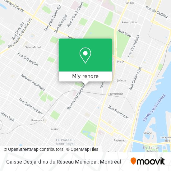 Caisse Desjardins du Réseau Municipal plan